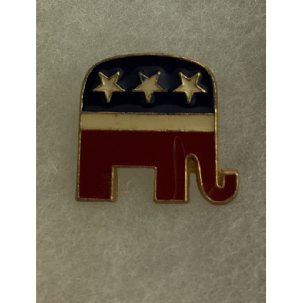 Republican‎ Party Lapel Pin Enamel Political